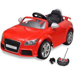 Zabawkowy samochód Audi TT RS z pilotem, czerwony