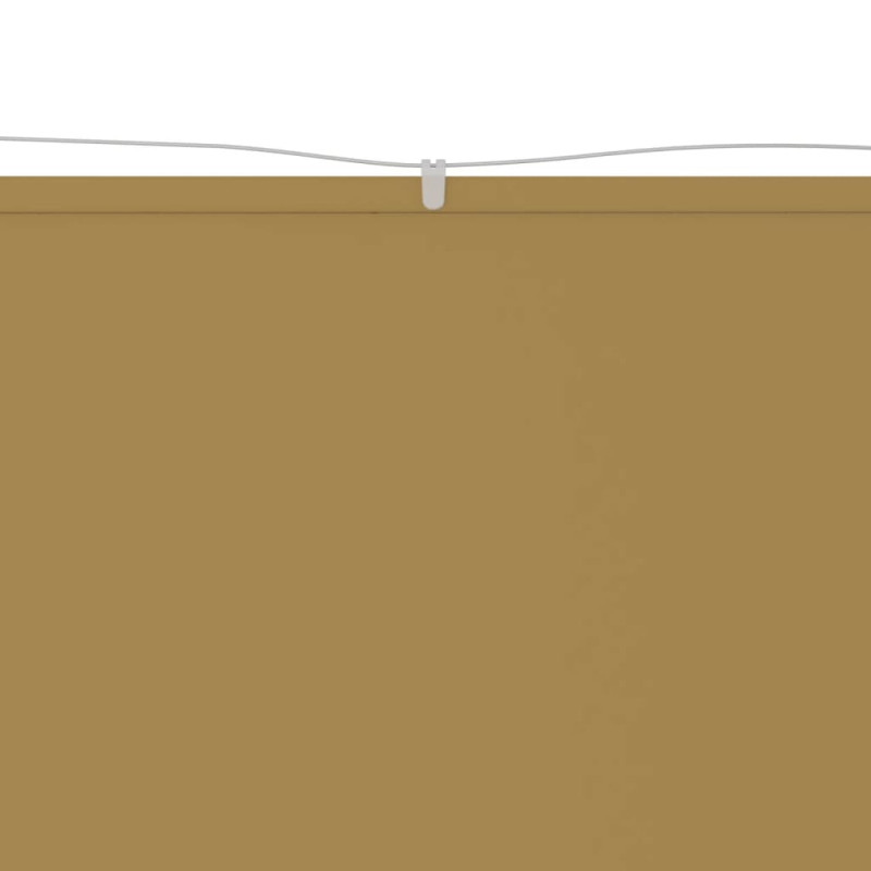 Markiza pionowa, beżowa, 60x420 cm, tkanina Oxford