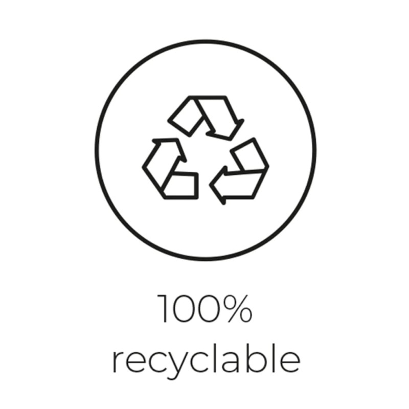 Capi Elegancka donica Urban Tube, 46x58 cm, ciemnoszara