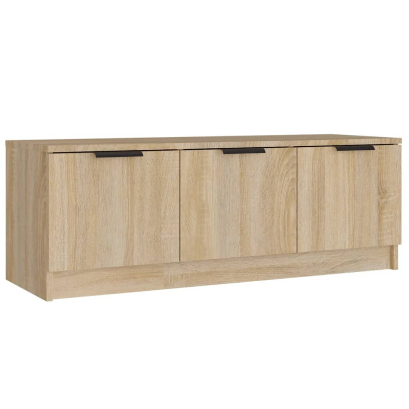 Szafka pod telewizor, dąb sonoma, 102x35x36,5 cm