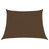 Żagiel przeciwsłoneczny, 160 g/m², brązowy, 4/5x3 m, HDPE