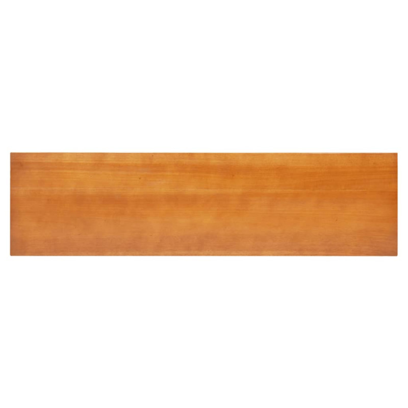 Stolik konsolowy, 110x30x75 cm, lite drewno mahoniowe