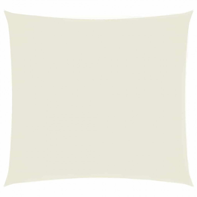 Żagiel ogrodowy, tkanina Oxford, kwadratowy, 3x3 m, kremowy