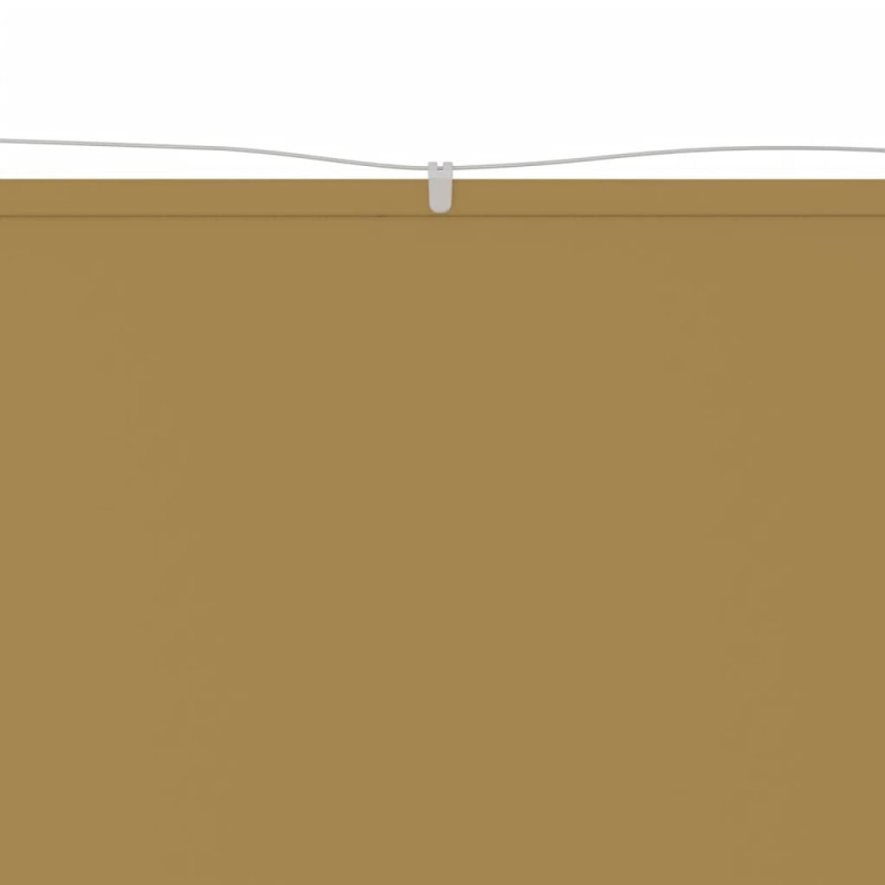 Markiza pionowa, beżowa, 250x360 cm, tkanina Oxford