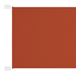 Markiza pionowa, terakota, 100x800 cm, tkanina Oxford