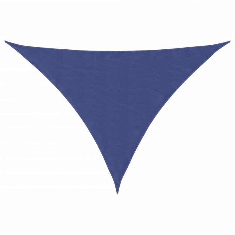 Trójkątny żagiel ogrodowy, tkanina Oxford, 3x3x4,24m, niebieski