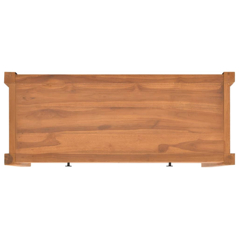 Szafka pod telewizor, 100x40x45 cm, drewno tekowe