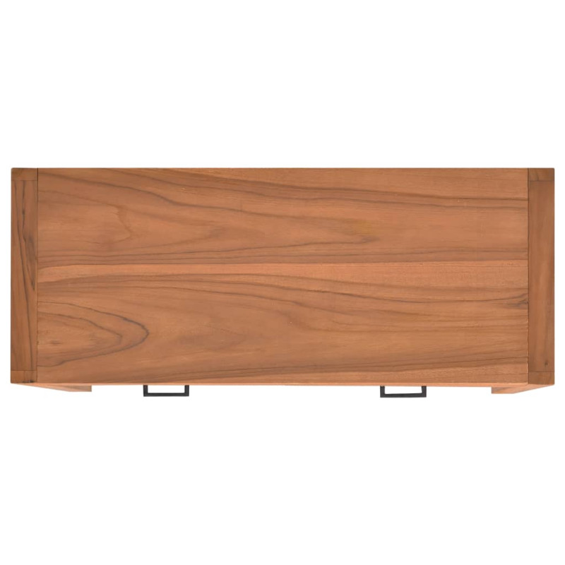 Szafka pod telewizor, 100x40x45 cm, drewno tekowe