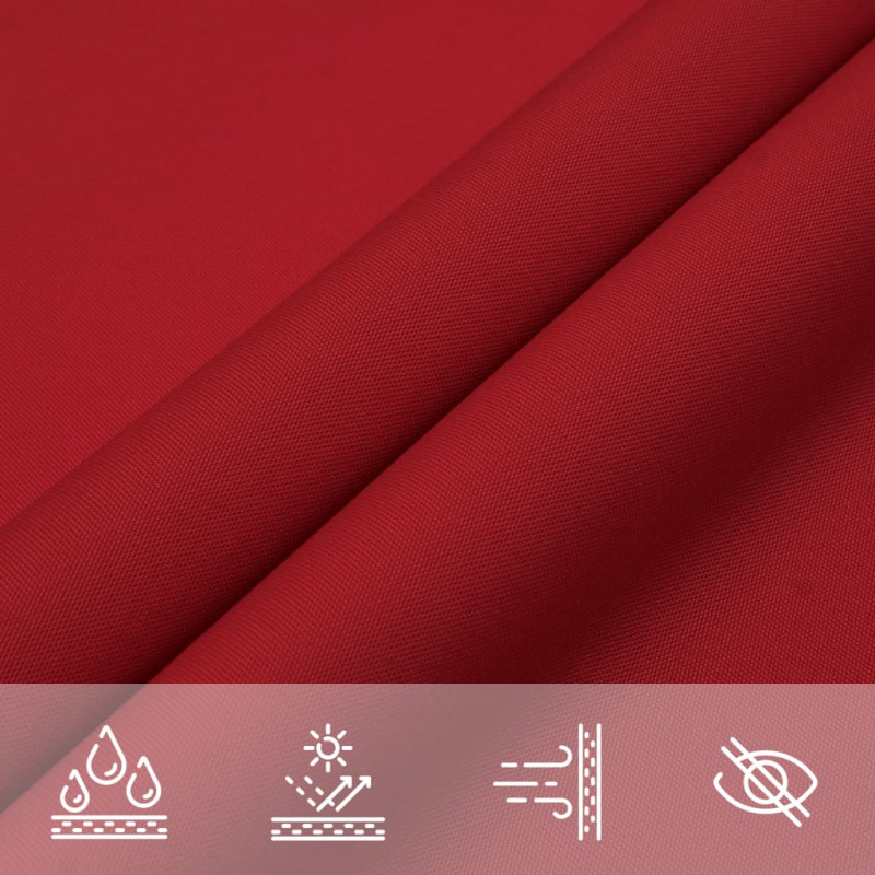 Trójkątny żagiel ogrodowy, tkanina Oxford, 3,6x3,6x3,6 m