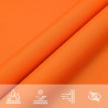 Prostokątny żagiel ogrodowy, tkanina Oxford, 2x2,5 m, pomarańcz