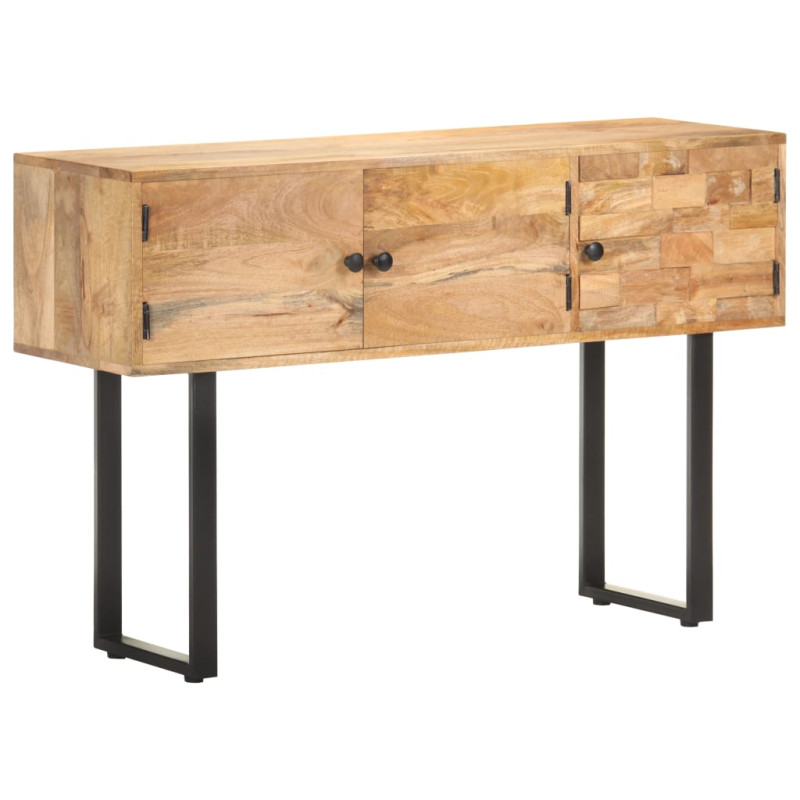 Szafka, 116x35x75 cm, lite drewno mango