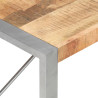 Stolik kawowy, 120 x 60 x 40 cm, surowe drewno mango