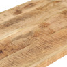 Stolik kawowy, 120 x 60 x 40 cm, surowe drewno mango
