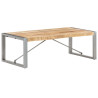 Stolik kawowy, 120 x 60 x 40 cm, surowe drewno mango