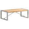 Stolik kawowy, 120 x 60 x 40 cm, surowe drewno mango
