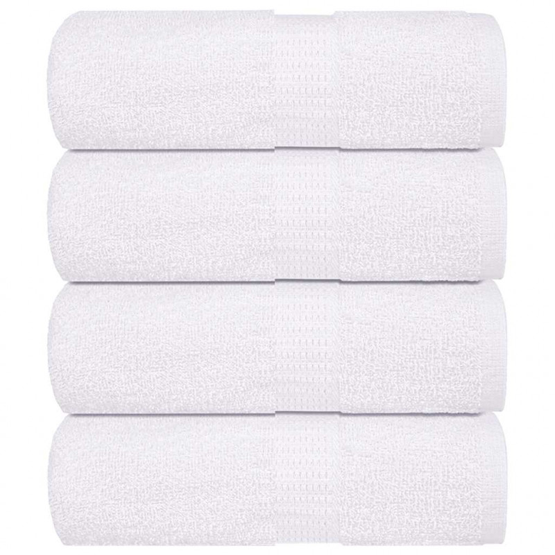 Ręczniki dla gości, FROGN, 4 szt., białe, 30x50 cm, 360 g/m²