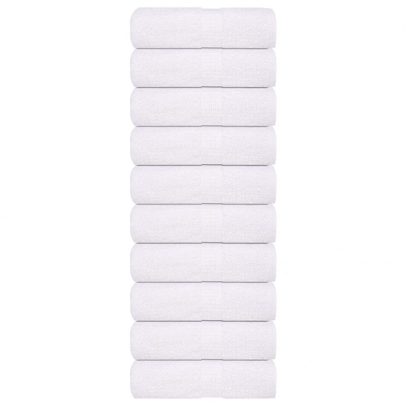 Ręczniki dla gości, FROGN, 10 szt., białe, 30x50 cm, 360 g/m²