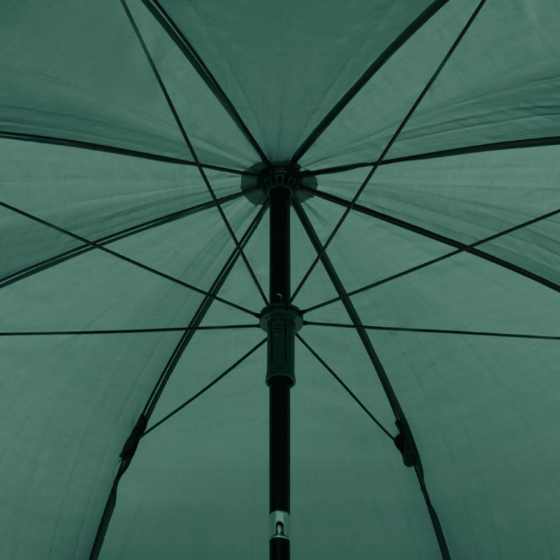 Parasol wędkarski, zielony, 220x193 cm
