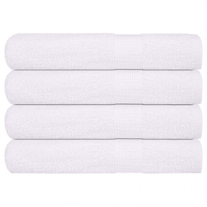 Ręczniki, FROGN, 4 szt., białe, 100x200 cm, 360 g/m²
