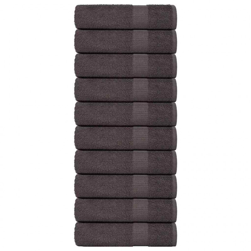 Ręczniki kąpielowe, FROGN, 10 szt., antracyt, 70x140 cm, 360 g/m²