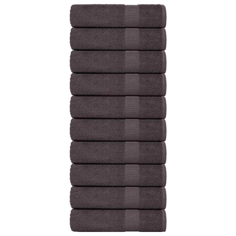 Ręczniki kąpielowe, FROGN, 10 szt., antracyt, 100x150 cm, 360 g/m²