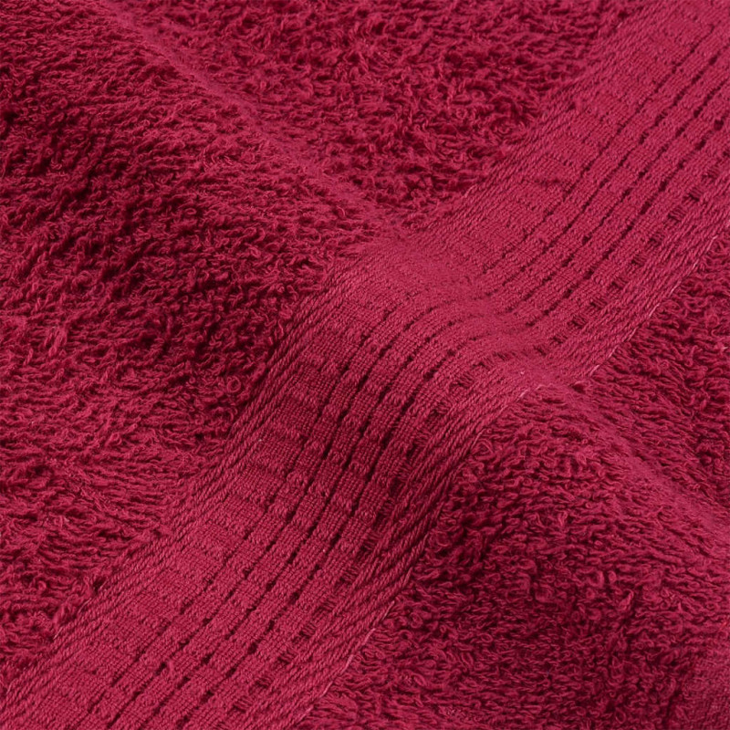 Ręczniki dla gości, FROGN, 2 szt., Bordeaux 30x50 cm, 360 g/m²