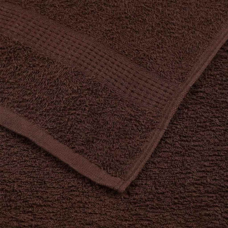Ręczniki, FROGN, 4 szt., brązowe, 30x30 cm, 360 g/m²