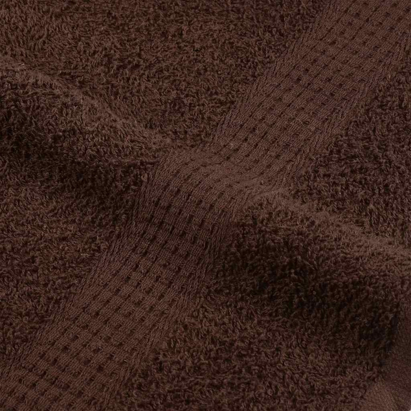 Ręczniki kąpielowe, FROGN, 2 szt., brązowe, 100x150 cm, 360 g/m²