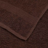 Ręczniki, FROGN, 2 szt., brązowy, 100x200 cm, 360 g/m²