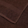 Ręczniki, FROGN, 10 szt., brązowy, 100x200 cm, 360 g/m²
