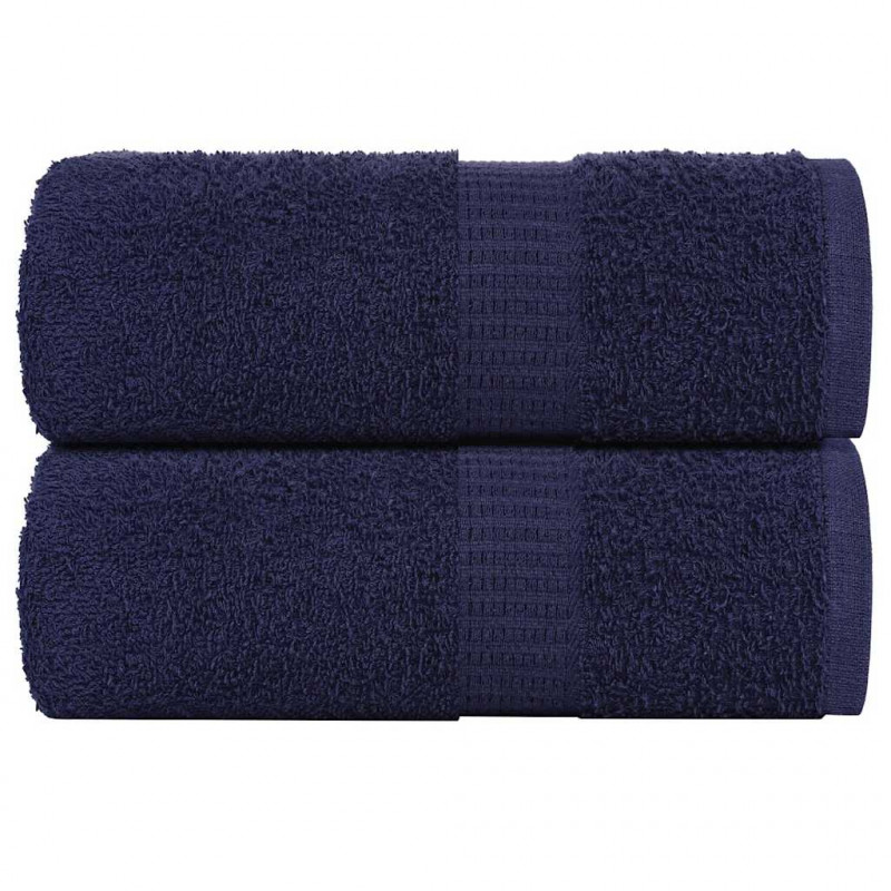 Ręczniki, FROGN, 2 szt., granatowe, 30x30 cm, 360 g/m²