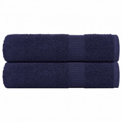 Ręczniki do rąk FROGN 2 szt. Granatowy 50x100 cm 360 g/m²