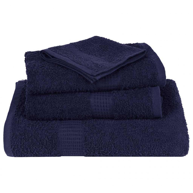 Ręczniki do rąk FROGN 2 szt. Granatowy 50x100 cm 360 g/m²