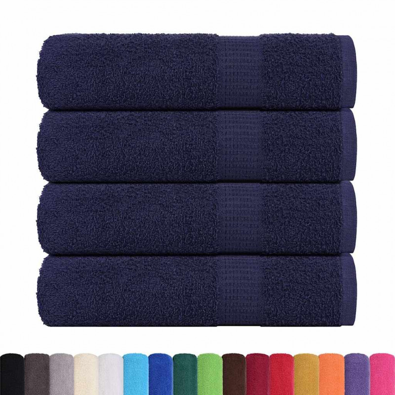 Ręczniki do rąk FROGN 4 szt. Granatowy 50x100 cm 360 g/m²