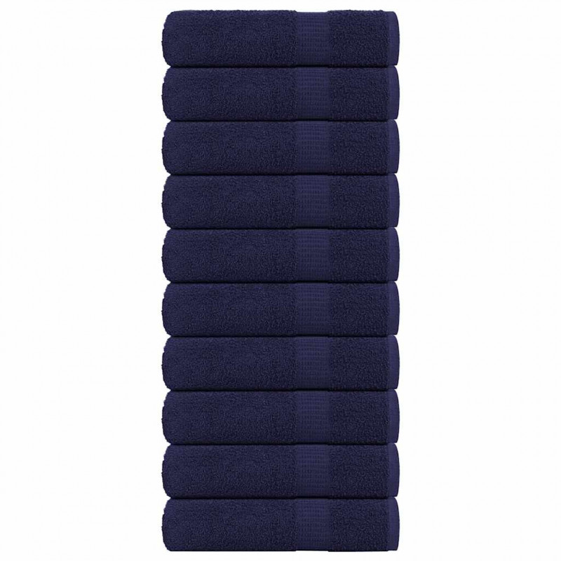 Ręczniki do rąk FROGN 10 szt. Granatowy 50x100cm 360 g/m²