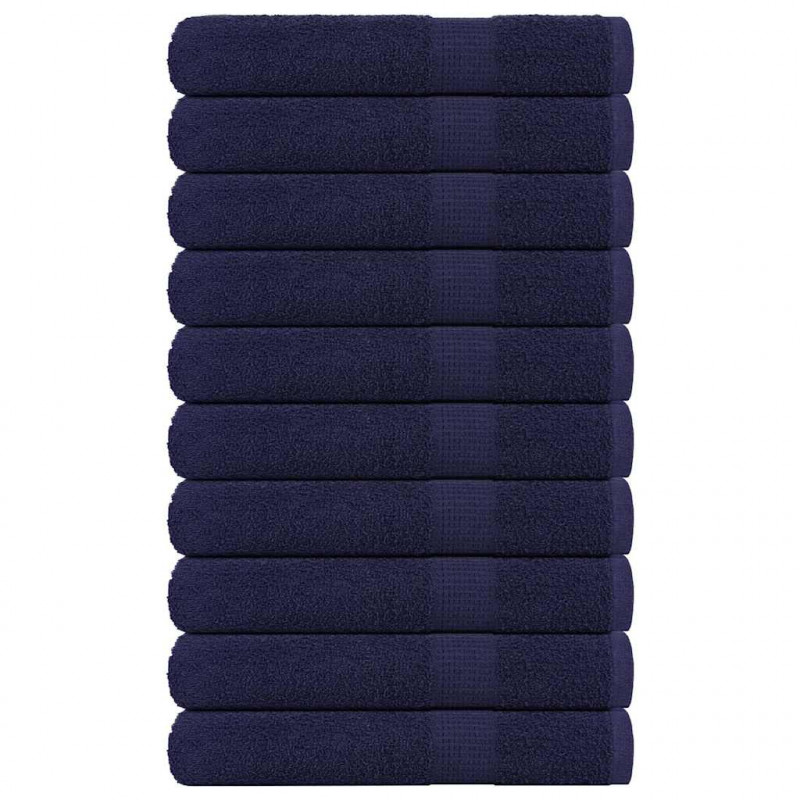 Ręczniki do sauny FROGN 10 szt. Granatowy 360 g/m²