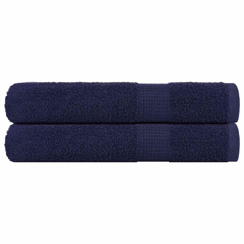 Ręczniki FROGN 2 szt. Granatowy 100x200 cm 360 g/m²
