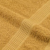 Ręczniki, FROGN, 2 szt., złote, 30x30 cm, 360 g/m²