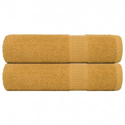 Ręczniki do rąk FROGN 2 szt. Złoty 50x100 cm 360 g/m²