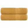 Ręczniki do rąk FROGN 2 szt. Złoty 50x100 cm 360 g/m²