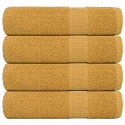 Ręczniki do rąk FROGN 4 szt. Złoty 50x100 cm 360 g/m²