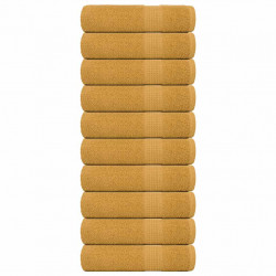 Ręczniki do rąk FROGN 10 szt. Złoty 50x100 cm 360 g/m²