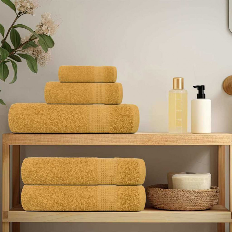 Ręczniki do rąk FROGN 10 szt. Złoty 50x100 cm 360 g/m²