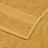 Ręczniki kąpielowe FROGN 2 szt. Złoty 100x150 cm 360 g/m²