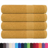 Ręczniki do sauny FROGN 4 szt. Złoty 80x200 cm 360 g/m²