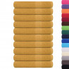 Ręczniki do sauny FROGN 10 szt. Złoty 80x200 cm 360 g/m²