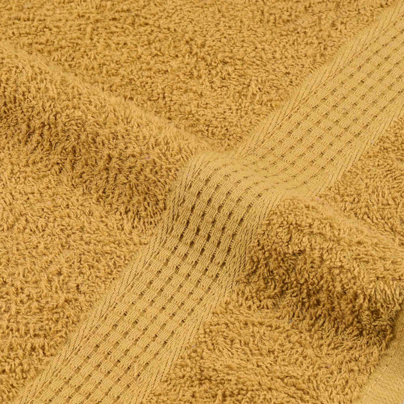 Ręczniki do sauny FROGN 10 szt. Złoty 80x200 cm 360 g/m²