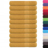 Ręczniki FROGN 10 szt. Złoty 100x200 cm 360 g/m²