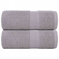 Ręczniki, FROGN, 2 szt., szare, 30x30 cm, 360 g/m²