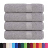 Ręczniki prysznicowe FROGN 4 szt. Szare 70x140cm 360 g/m²